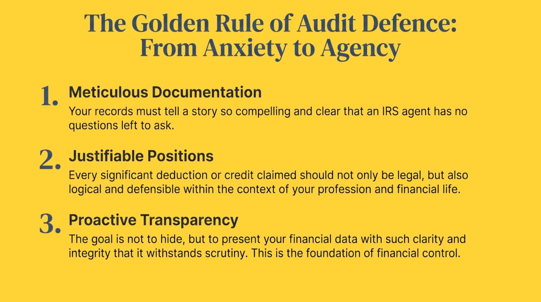 irs audit triggers

